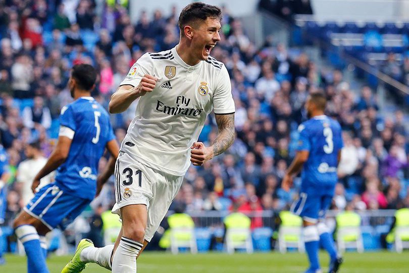 Bahagianya Javi Sanchez Debut dan Cetak Gol di Bernabeu