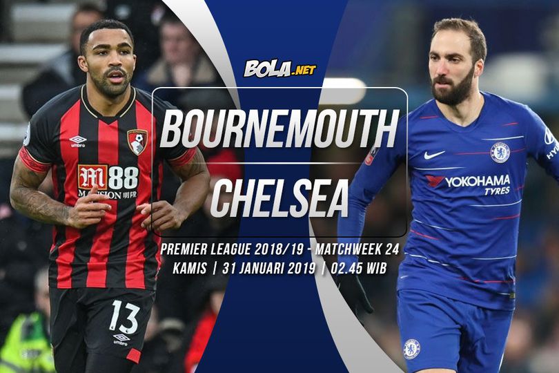 Prediksi Bournemouth vs Chelsea 31 Januari 2019