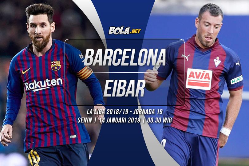 Data dan Fakta La Liga: Barcelona vs Eibar