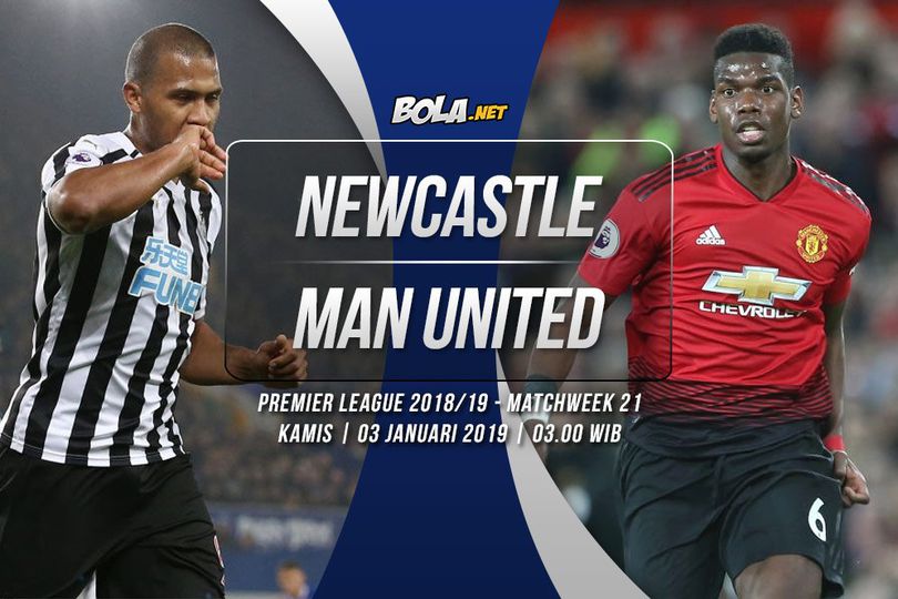 Prediksi Newcastle vs Manchester United 3 Januari 2019