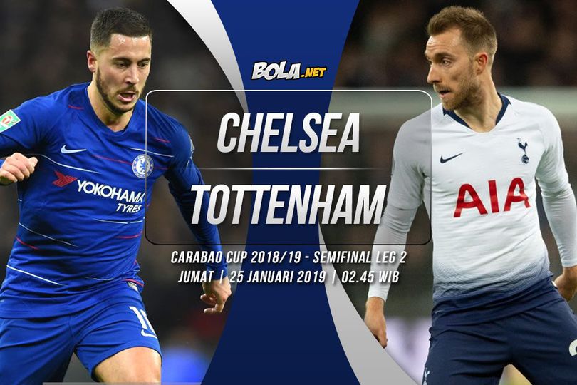Prediksi Chelsea vs Tottenham 25 Januari 2019