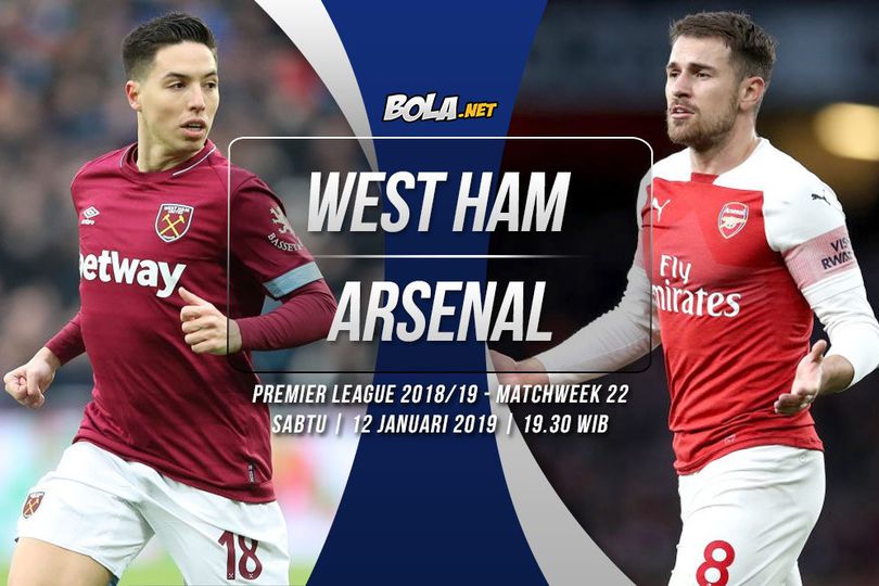 Data dan Fakta Premier League: West Ham vs Arsenal Data dan Fakta Premier League: West Ham vs Arsenal