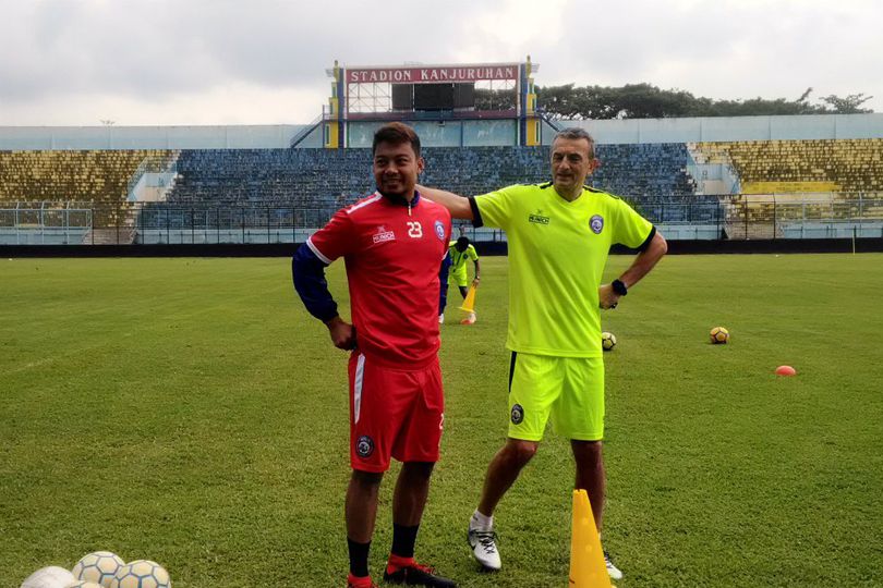 Hamka Hamzah Sudah Bergabung pada Sesi Latihan Arema