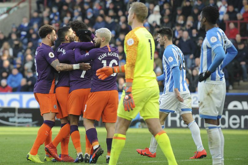 Hasil Pertandingan Huddersfield vs Manchester City: Skor 0-3