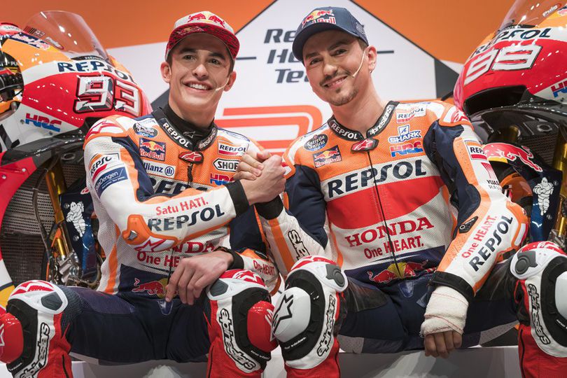 Honda Yakin Tandemkan Marquez-Lorenzo Strategi yang Tepat Honda Yakin Tandemkan Marquez-Lorenzo Strategi yang Tepat