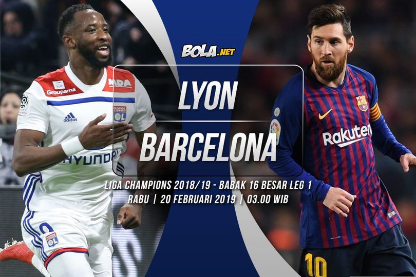 Prediksi Lyon vs Barcelona 20 Februari 2019