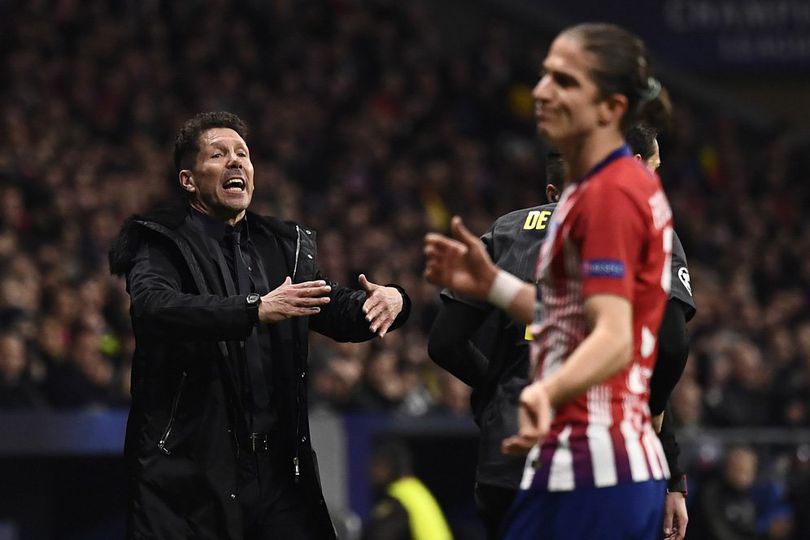 Selebrasi Berlebihan, Simeone Terancam Tak Bisa Dampingi Atletico di Leg Kedua