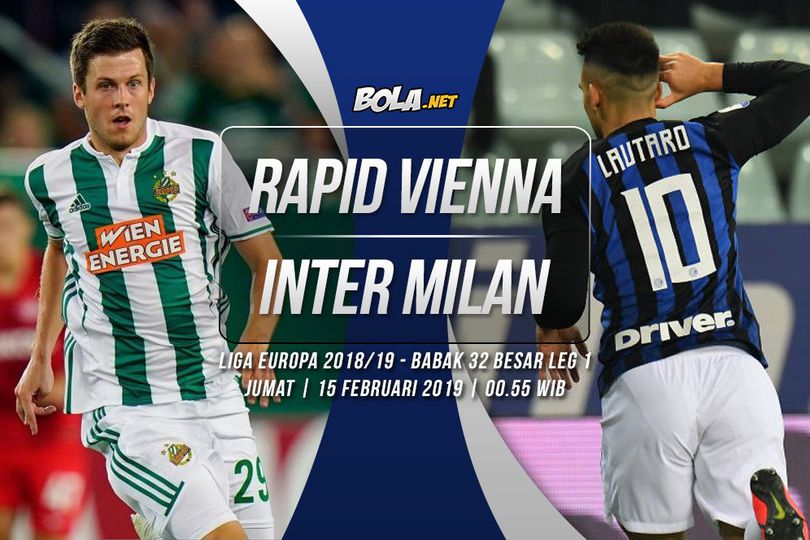 Prediksi Rapid Vienna vs Inter Milan 15 Februari 2019