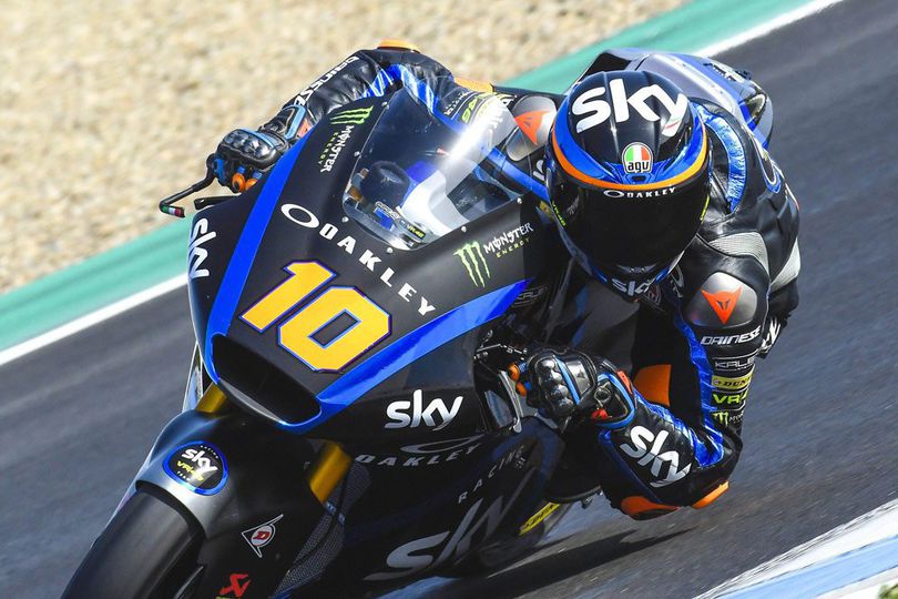 Marini Tercepat pada Hari Pertama Uji Coba Moto2 Jerez