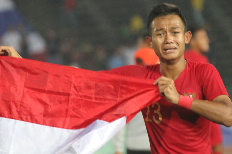 10 Potret Sani Rizky, Dari Polisi Hingga Jadi Bintang Timnas Indonesia