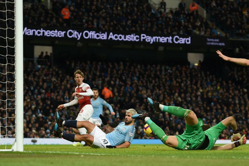 Aguero Akui Melakukan Handball Sebelum Jebol Gawang Arsenal