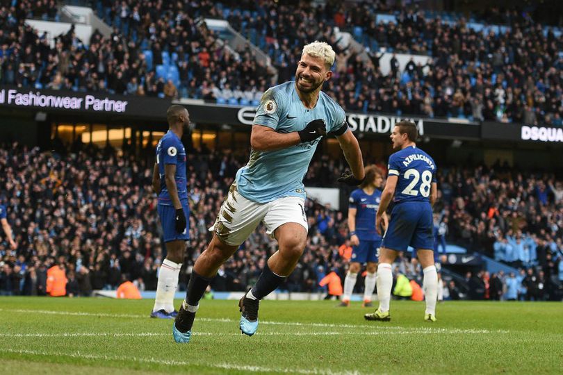 Aguero Samai Rekor Pencetak Hat-trick Terbanyak Premier League