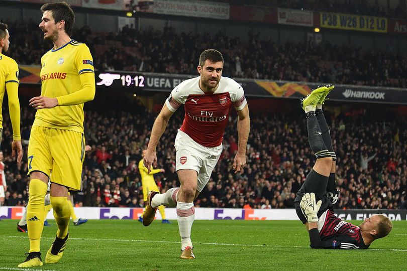 Highlights Liga Europa: Arsenal 3 - 0 BATE Borisov