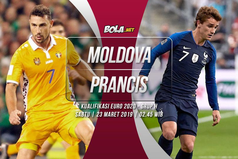 Prediksi Moldova vs Prancis 23 Maret 2019