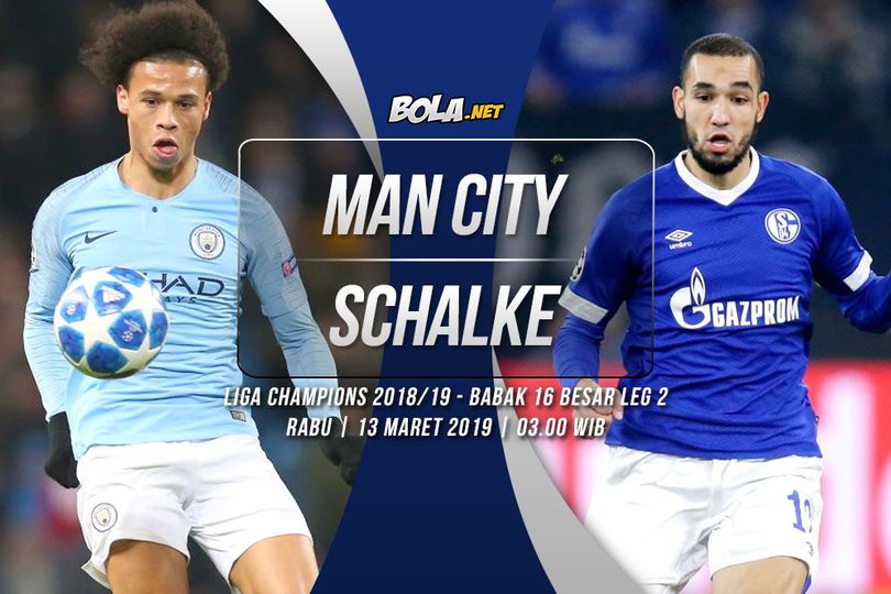 Data dan Fakta Liga Champions: Manchester City vs Schalke