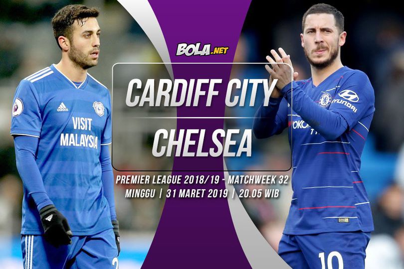 Data dan Fakta Premier League: Cardiff City vs Chelsea