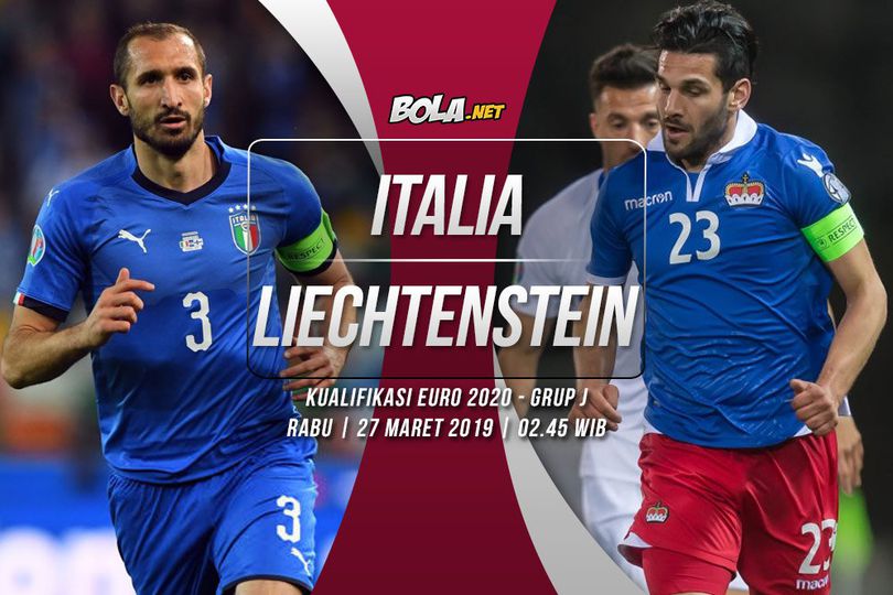 Prediksi Italia vs Liechtenstein 27 Maret 2019