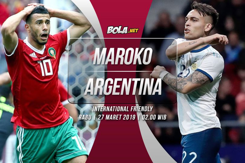 Prediksi Maroko vs Argentina 27 Maret 2019
