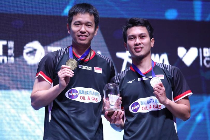 Dari Mohammad Ahsan/Hendra Setiawan untuk Indonesia Dari Mohammad Ahsan/Hendra Setiawan untuk Indonesia