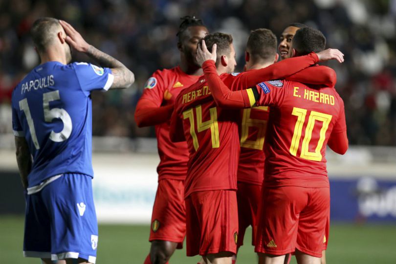 Hasil Pertandingan Siprus vs Belgia: Skor 0-2