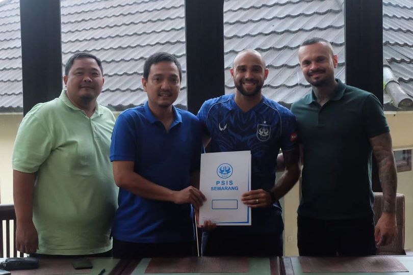 Claudir Marini Junior Resmi Berseragam PSIS Semarang