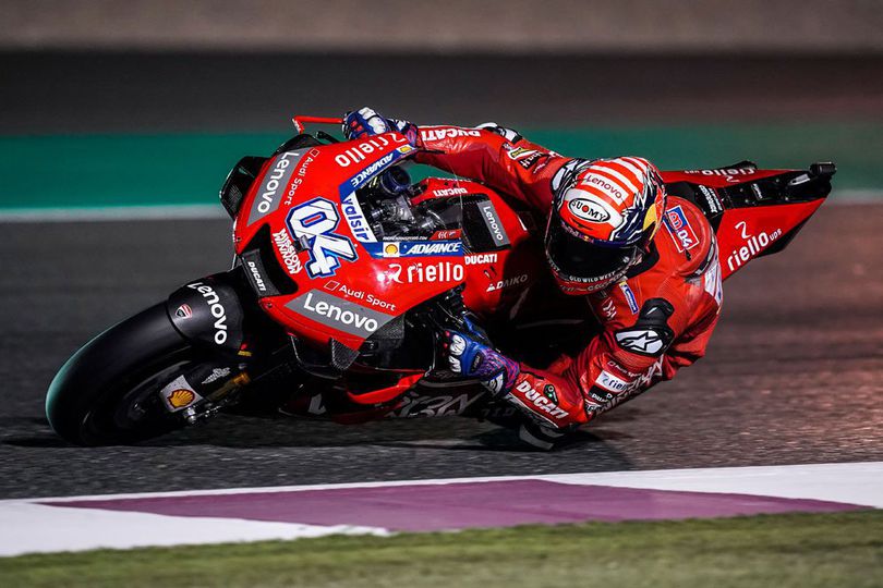 Hasil Balap MotoGP Qatar: Dovizioso Bekuk Marquez di Tikungan Terakhir