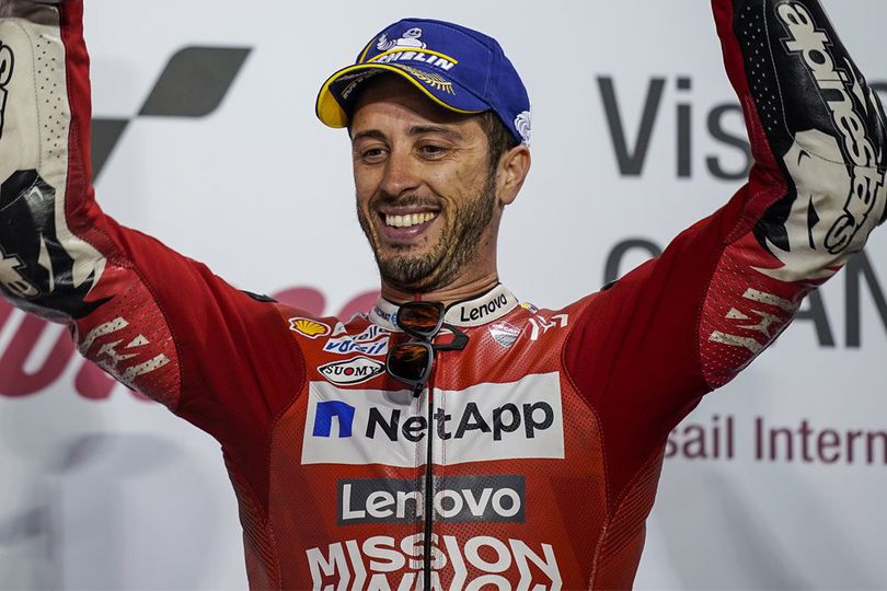 Puas Menangi Qatar, Dovizioso Masih Takjub Taktik Marquez