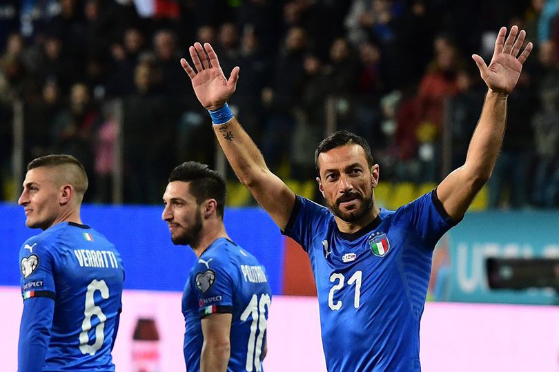 Cetak Dua Gol untuk Italia, Quagliarella Merasa Kembali Muda