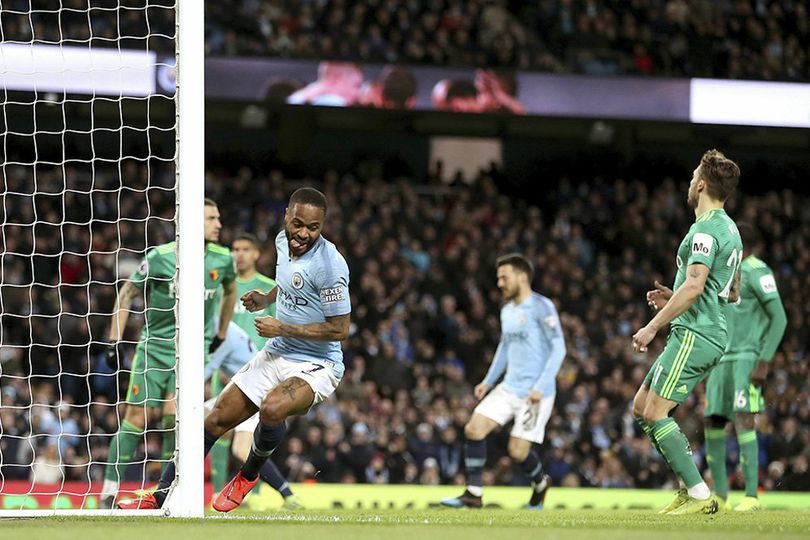 Statistik Man City vs Watford, The Citizens Si Jago Kandang dan Sterling Sang Hat-trick Tercepat