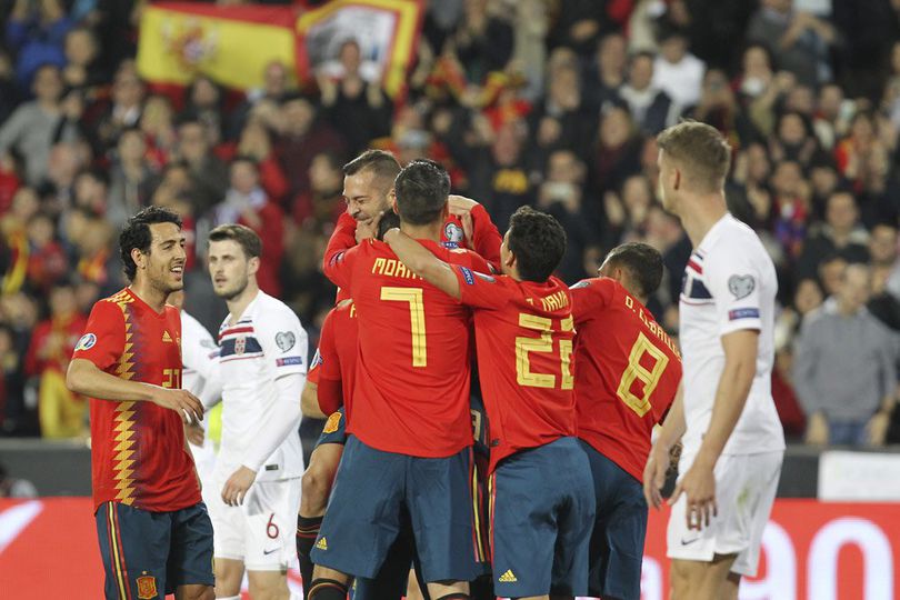 Spanyol Negara ke-6 Lolos Euro 2020