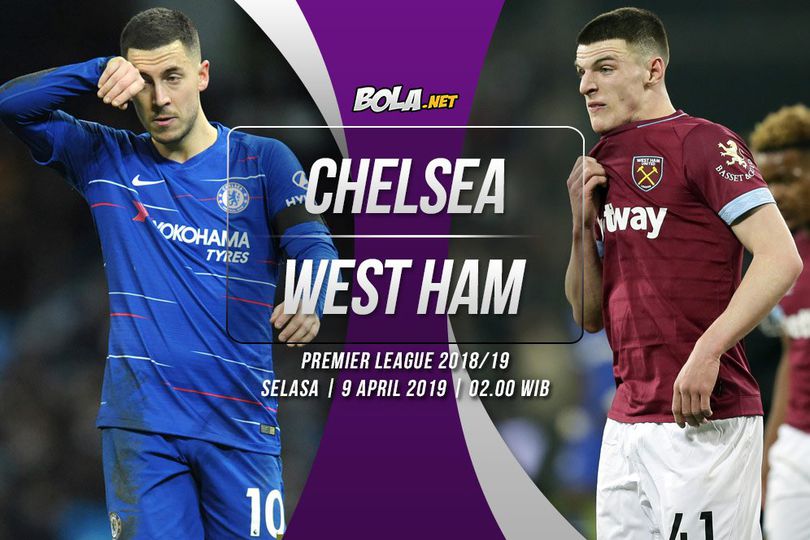 Data dan Fakta Premier League: Chelsea vs West Ham