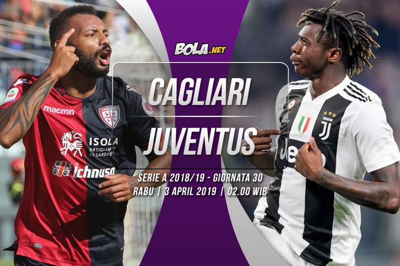 Prediksi Cagliari vs Juventus 3 April 2019