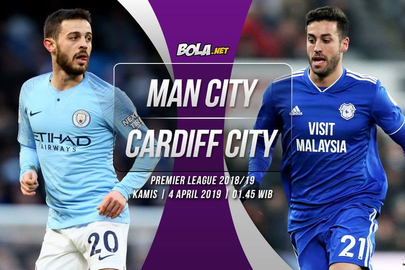 Data dan Fakta Premier League: Manchester City vs Cardiff City