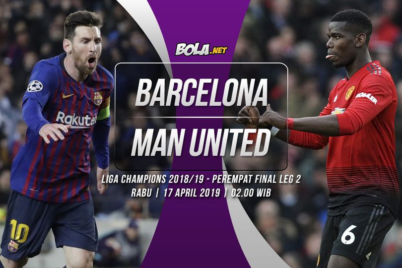 Data dan Fakta Liga Champions: Barcelona vs Manchester United