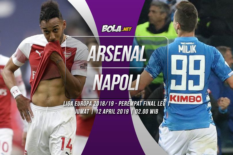 Prediksi Arsenal vs Napoli 12 April 2019