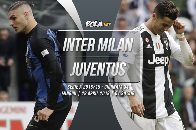 Data dan Fakta Serie A: Inter Milan vs Juventus