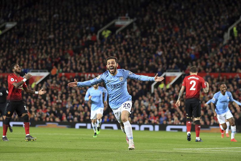 Highlights Premier League: Manchester United 0-2 Manchester City