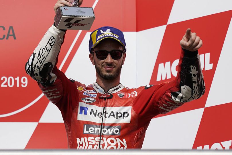 Finis Ketiga di Argentina, Dovizioso: Disyukuri Saja