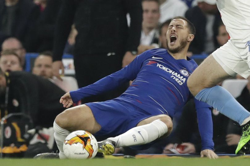 Hazard Terancam Cedera, Sarri Harap-Harap Cemas