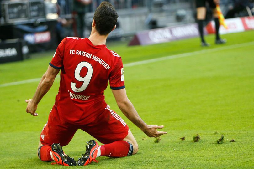 Satu-satunya Gol Lewandowski ke Gawang Bayern di Bundesliga