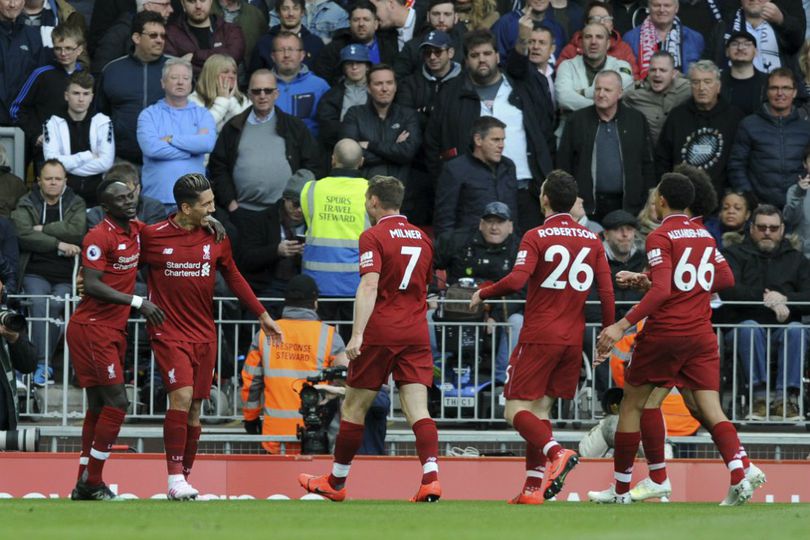 Hasil Pertandingan Liverpool vs Tottenham: Skor 2-1