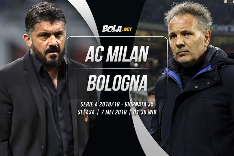 Data dan Fakta Serie A: AC Milan vs Bologna