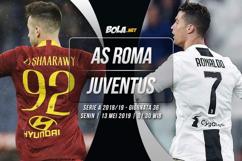 Data dan Fakta Serie A: AS Roma vs Juventus