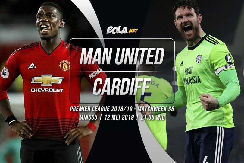 Data dan Fakta Premier League: Manchester United vs Cardiff City