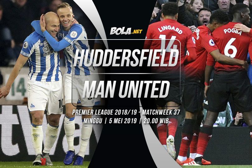 Prediksi Huddersfield Town vs Manchester United 5 Mei 2019