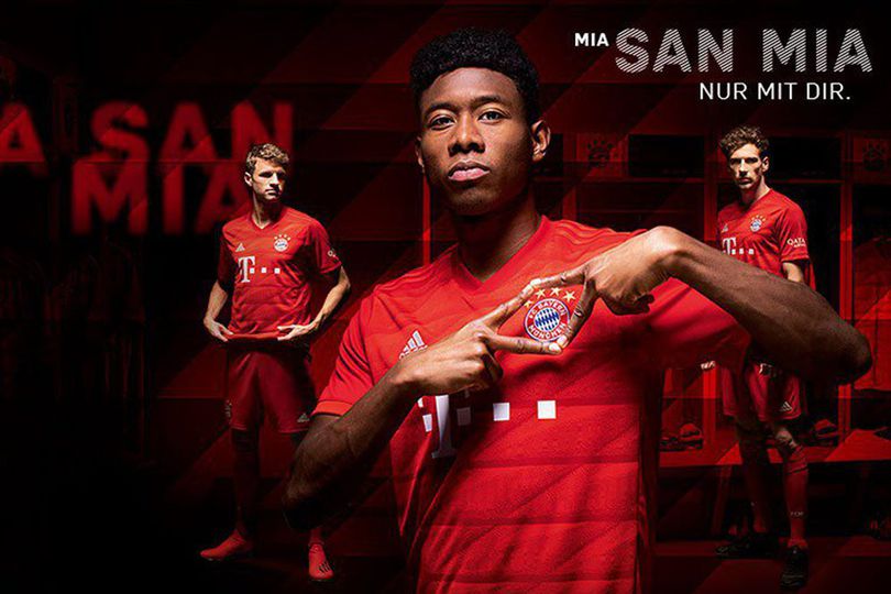 Bermotif Allianz Arena, Begini Jersey Bayern Munchen Musim 2019/20 Bermotif Allianz Arena, Begini Jersey Bayern Munchen Musim 2019/20