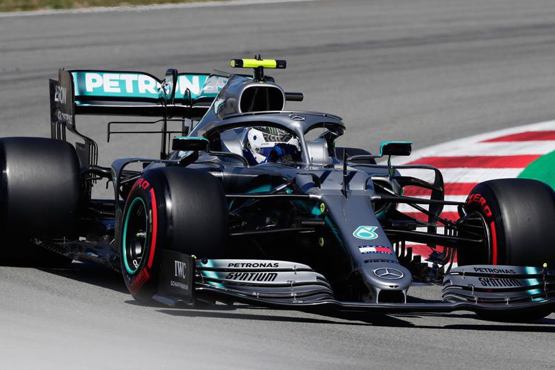 Hasil FP1 Formula 1 GP Spanyol: Bottas Asapi Vettel