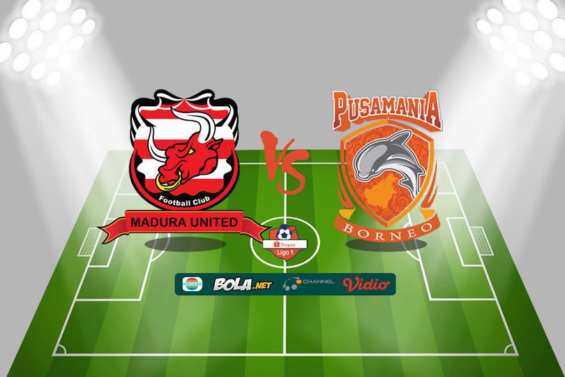 Hasil Pertandingan Madura United vs Borneo FC: Skor 3-0