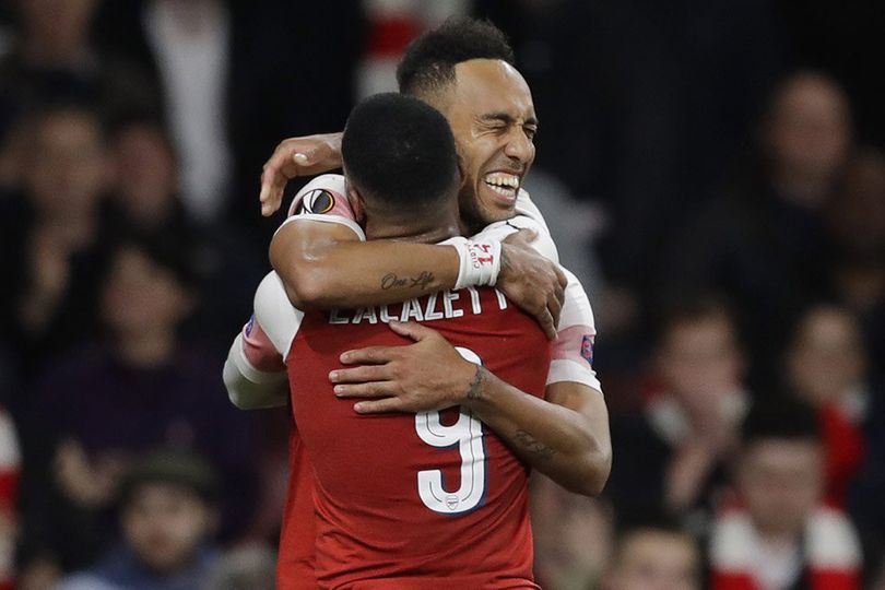 Aubameyang Puas dengan Kolaborasi Mautnya Bareng Lacazette