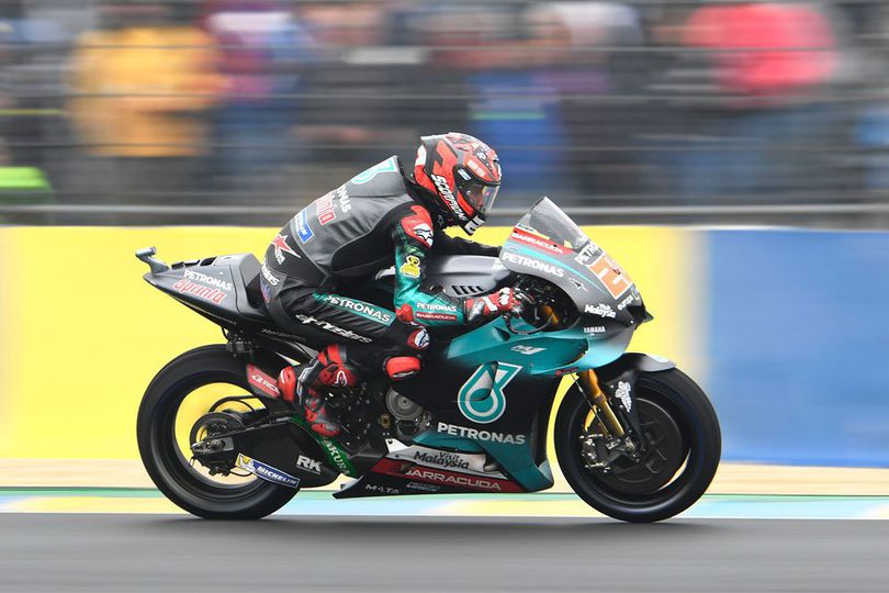 Hasil Pemanasan MotoGP Prancis: Fabio Quartararo Dominan